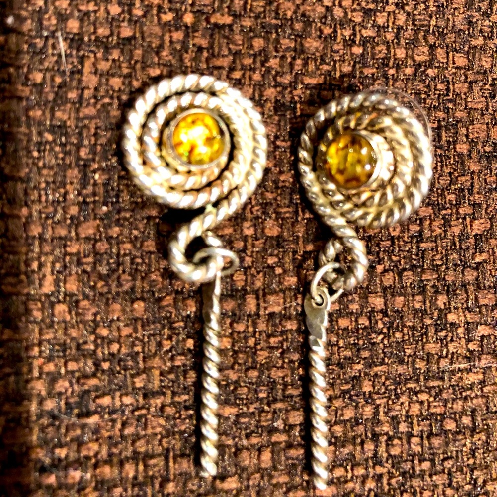 Sterling silver handmade earrings